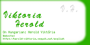 viktoria herold business card
